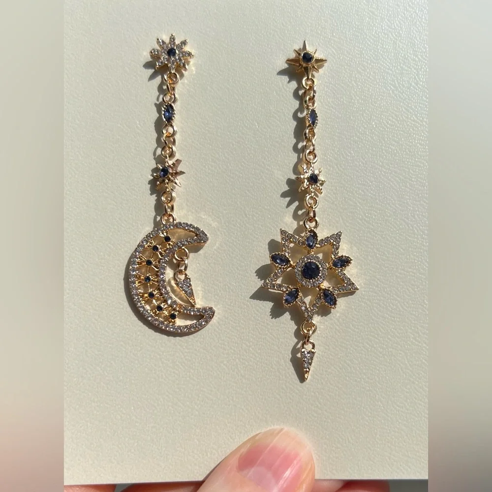 Celestial Bling Earrings - Picture 5 of 13